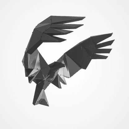AGILLO XL | 3D Metal Geometric Eagle Statue Wall Decor OTTOCKRAFT™