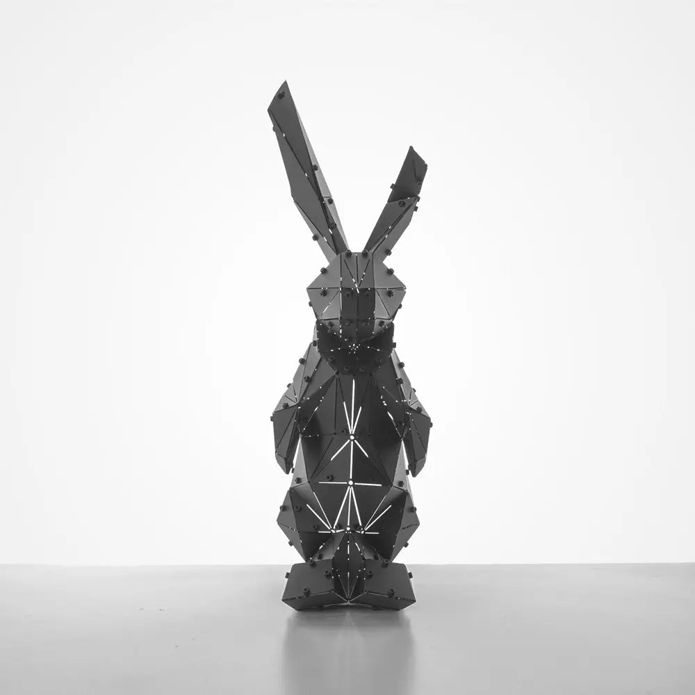 ALICE | 3D Metal Geometric Bunny Wall + Floor Decor OTTOCKRAFT™