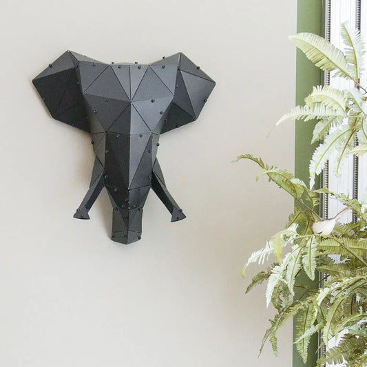 BARRUS | 3D Metal Geometric Elephant OTTOCKRAFT™