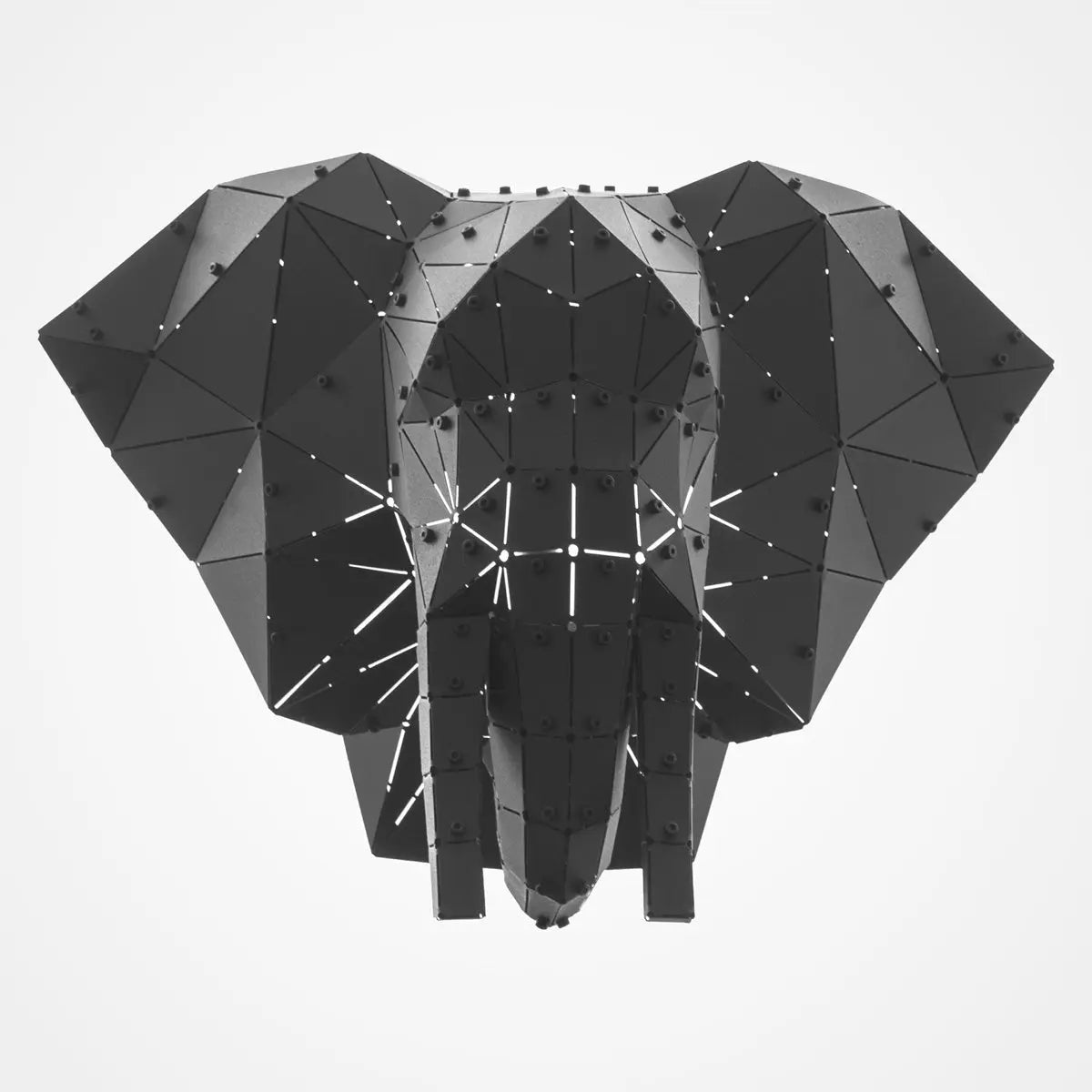 BARRUS V2 | 3D Metal Geometric Elephant Head Wall Decor OTTOCKRAFT™