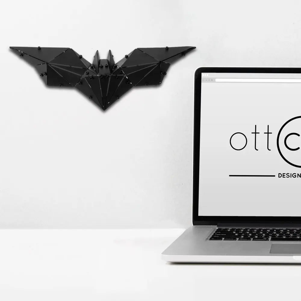BOTTA | 3D Metal Bat Shaped Wall Decor OTTOCKRAFT™