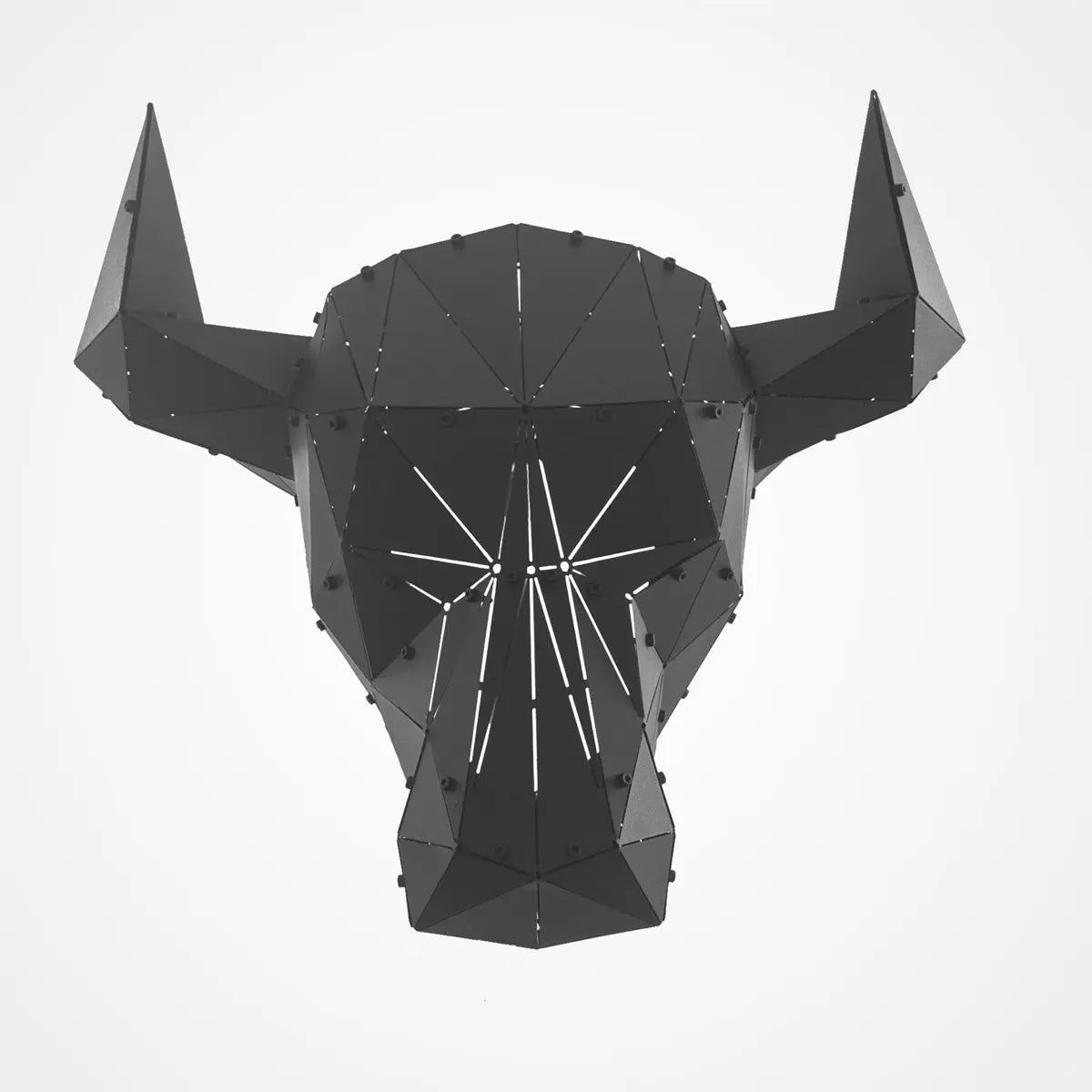 BULLY V2 | 3D Metal Geometric Bull Head Wall Decor OTTOCKRAFT™