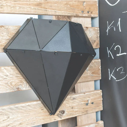 DIMANT | 3D Metal Diamond Shaped Wall Decor OTTOCKRAFT™