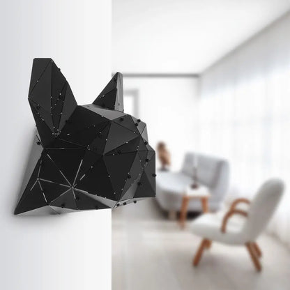 DOGO | 3D Metal Geometric French Bulldog Head Wall Decor OTTOCKRAFT™
