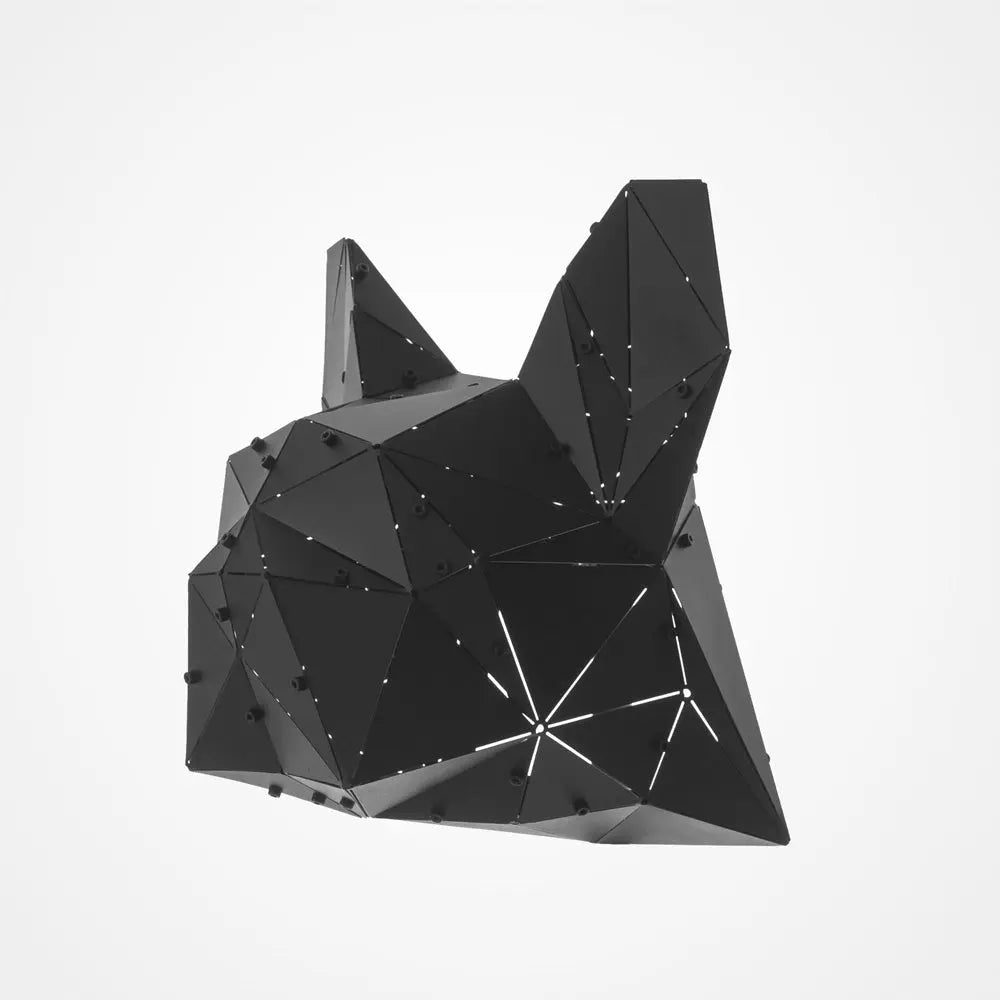 DOGO | 3D Metal Geometric French Bulldog Head Wall Decor OTTOCKRAFT™