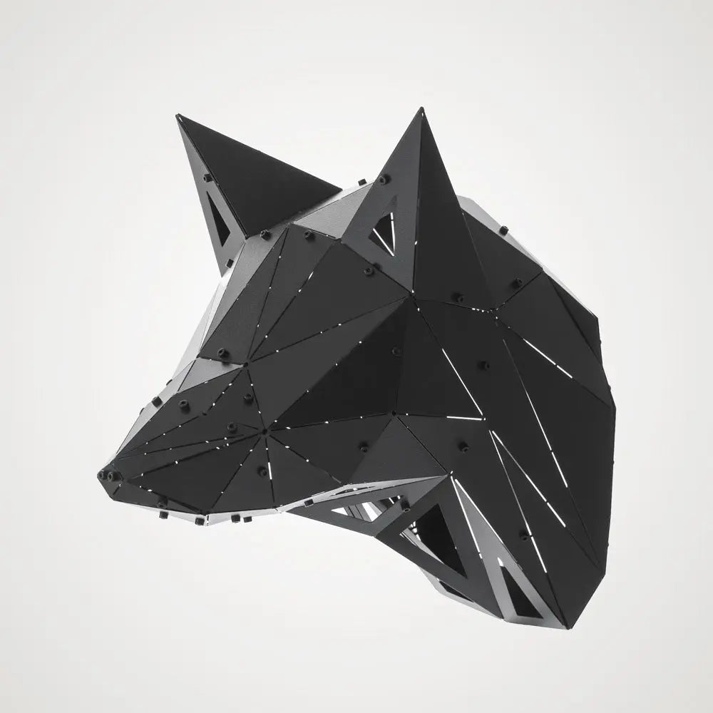FOX | 3D Metal Geometric Fox Head Wall Decor OTTOCKRAFT™