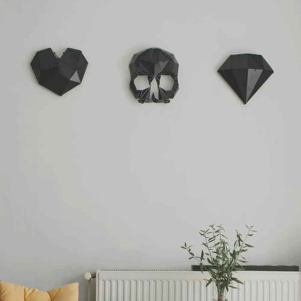 HEART | 3D Metal Heart Shaped Wall Decor OTTOCKRAFT™
