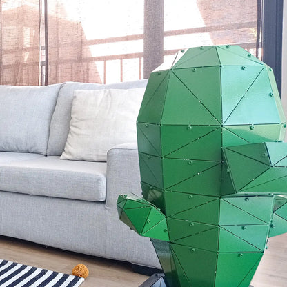 KAKTUS III | 3D Metal Geometric Cactus Shaped Decorative OTTOCKRAFT™