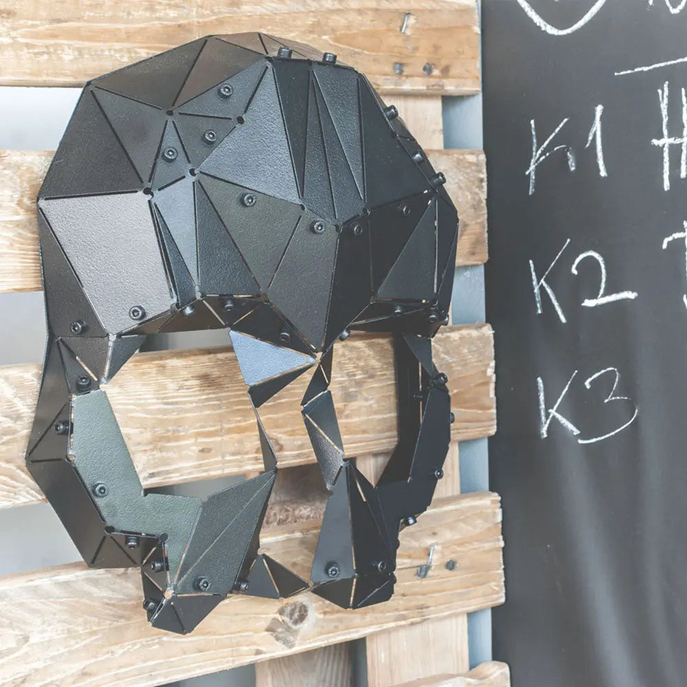 KALLO | 3D Metal Skull Shaped Wall Decor OTTOCKRAFT™