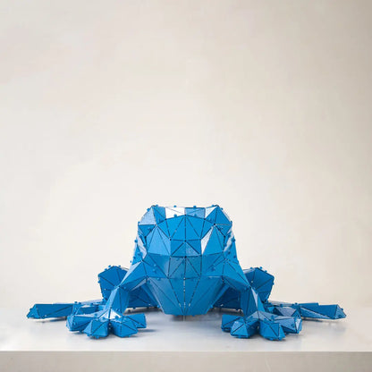 KIKKER | 3D Metal Geometric Frog Statue OTTOCKRAFT™