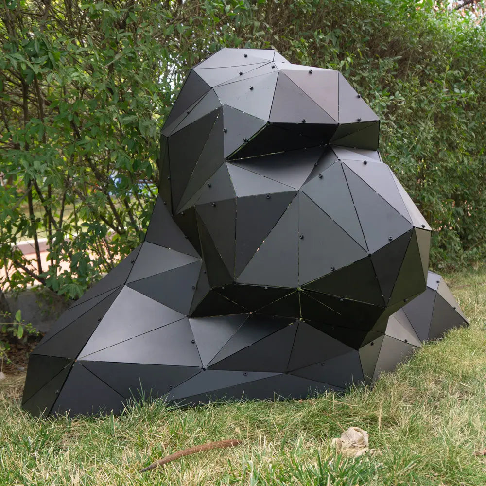 KING KONG | 3D Metal Geometric Gorilla Bust OTTOCKRAFT™