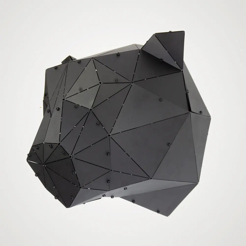 PANTER | 3D Metal Geometric Panther Head Wall Decor OTTOCKRAFT™