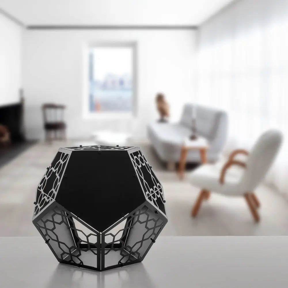 VARGA | 3D Metal Basic Geometric Cut Lantern + Coffe Table OTTOCKRAFT™