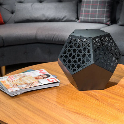 VARGUS | 3D Metal Basic Geometric Cut Lantern + Coffe Table OTTOCKRAFT™