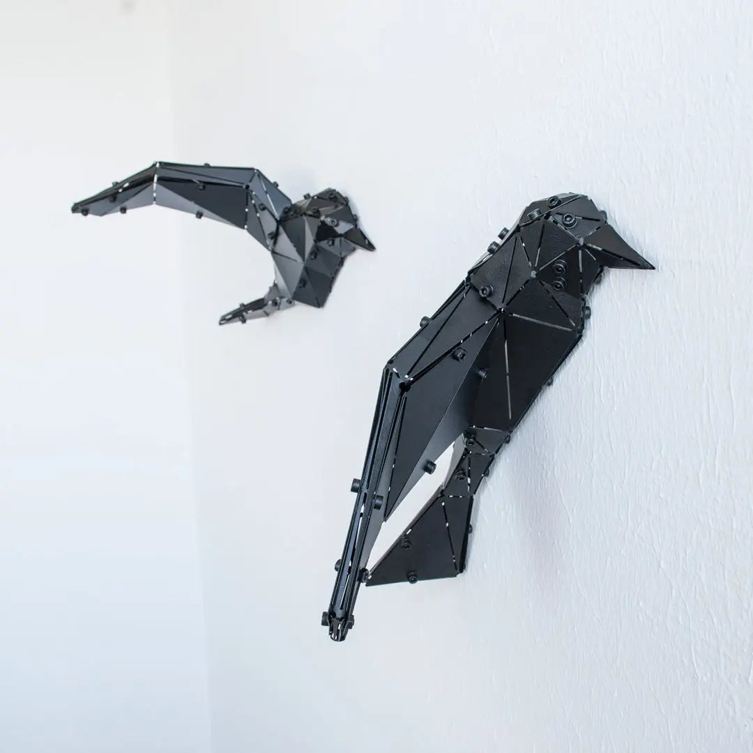VOGELS | 3D Metal Geometric Birds Wall Decor OTTOCKRAFT™